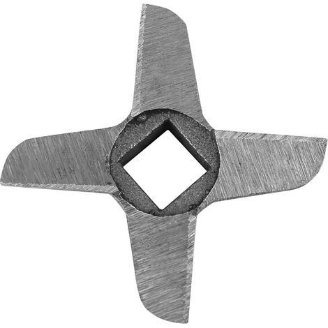 Couteau de hachoir à viande professionnel en acier en forme de croix, hachoir, partie de coupe n° 10 (1/4)