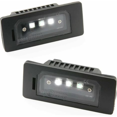 KIT LUCI TARGA A LED COMPATIBILE CON BMW 5er E39 LIMOUSINE 1995-2003, VETRO TRASPARENTE