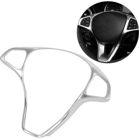 Multifunktions-Lenkrad-Innenverkleidung für Mercedes V-Klasse W447 (2014–2017), schwarze Zierabdeckung, Autozubehör-Set (1/5)