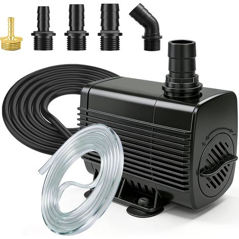 3m Câble Pompe Aquarium 25W 1800L/H avec Tuyau (1/5)