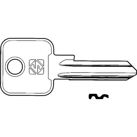 Chiavi per cilindri cisa 5 spine grandi cs46 - cs46 dx