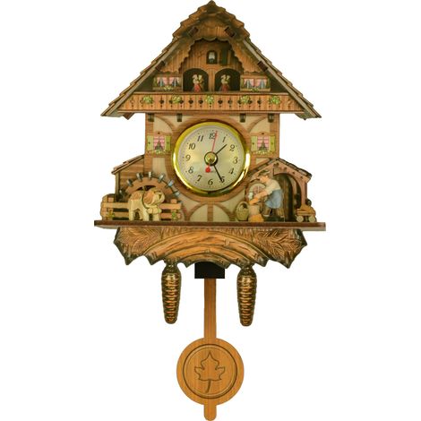 Horloge murale décorative de style campagnard