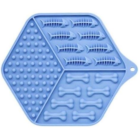 Tapis à lécher pour chien, à lécher pour chien, tapis à lécher en silicone pour chien avec ventouse (1/5)