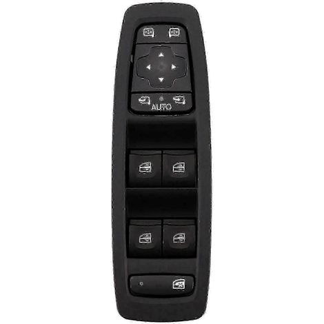 Bouton de commande principal de lève-vitre électrique pour Renault Kadjar 2015-2022 (référence 25401-2952R) - Commande de porte avant (1/5)