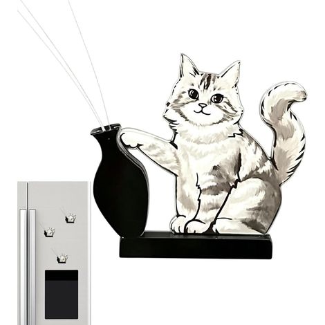 Souvenir De De Chat Décoration d'intérieur magnétique adorable en acrylique aimants pour réfrigérateur souvenir de poils d'animaux Bureau salle de classe plaques (1/5)
