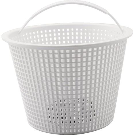 Skimmer Pool Basket 6.9'' with Weighted Bottom and Lockable Handle for Hayward, Swimquip, and Pentair (S, Blue) (1/5)