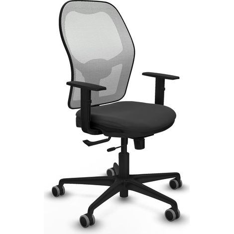 Chaise de bureau piqueras y crespo Jorquera blanc cuir synthétique (1/2)