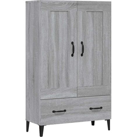 Maison Exclusive - Credenza Grigio Sonoma 70x31x115 cm in Legno Multistrato (1/5)