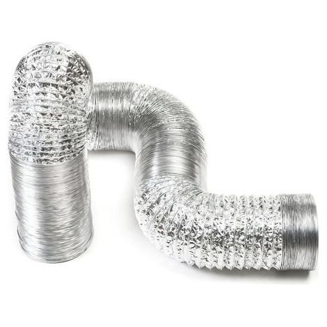 Flexibler Lüftungsschlauch 80 mm x 6 m - Abluftschlauch - Lüftungsschlauch für Heizung und Kühlung - Lüftung und Klimaanlage (1/5)