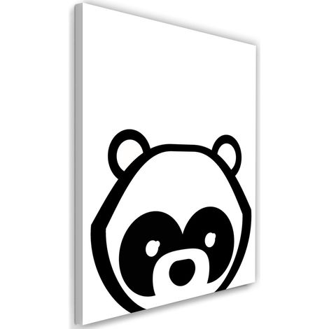 Tableau sur toile Animaux panda 40x60 (1/5)