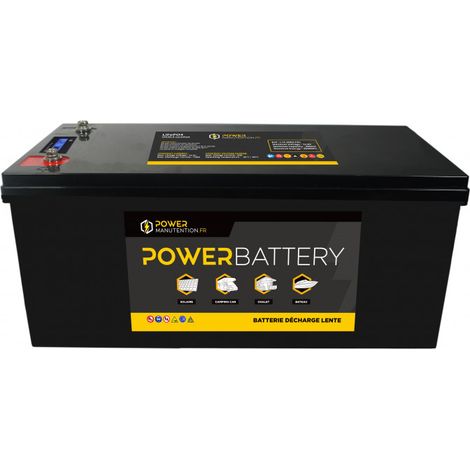 Batterie LITHIUM Fer Phosphate (LiFePO4) 12.8V 200ah Power Battery écran LCD (1/2)