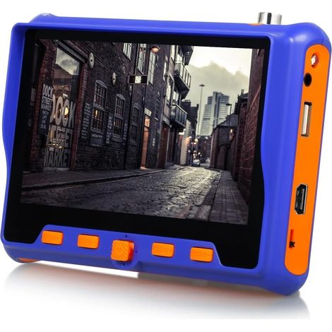 Testeur de vidéosurveillance HD 5 Pouces 6 en 1 1080p, Moniteur ADH/TVI/CVI/VGA/caméra, testeur de câble UTP 8MP 5MP 2MP 720P PTZ (1/5)