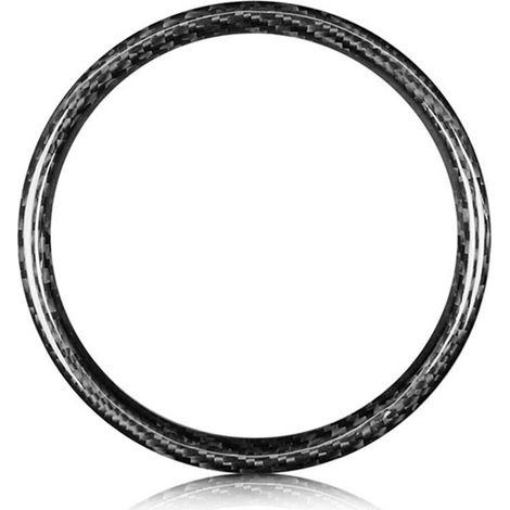 Genuine carbon fiber steering wheel trim ring for BMW MINI Cooper F54 F55 F56 (1/4)