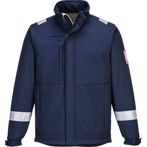 Giacca Softshell Modaflame Colore: Blu navy Taglia XXXL - Portwest
