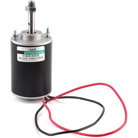 24V 30W Hochgeschwindigkeits-Gleichstrommotor (CW/CCW) für DIY-Zuckerwattemaschinengenerator (1/5)