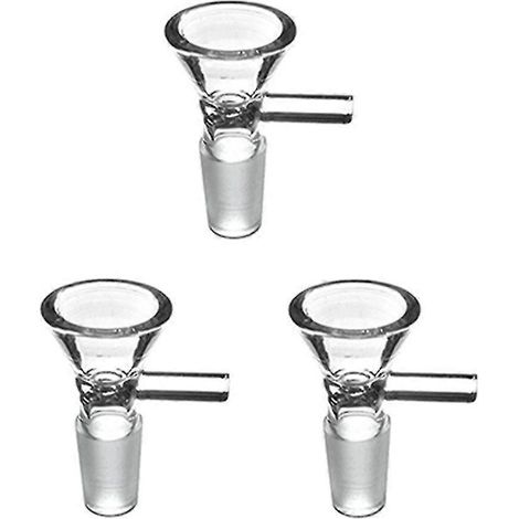 pièces d'entonnoir en verre, adaptateur pour bol en verre, égouttoir à vaisselle transparent, bol entonnoir en verre transparent et durable. (1/5)