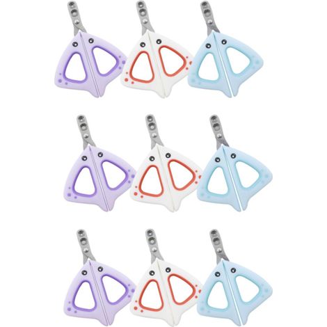 9 Pièces Coupe Griffes Chat Professionnels, Coupe Griffes Chien, Coupe Ongle Chat 2mm&4mm Trou Conique, Accessoires Chat, Chien Accessoires Coupe (1/5)