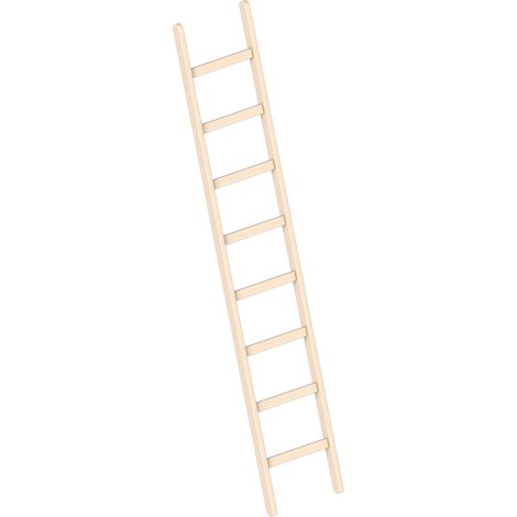 Layher 1052 Holzanlegeleiter 8 Sprossen (1/4)