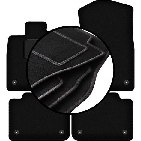 Komplettset Veloursmatten für: Lexus GS IV 0 (2012-2020)