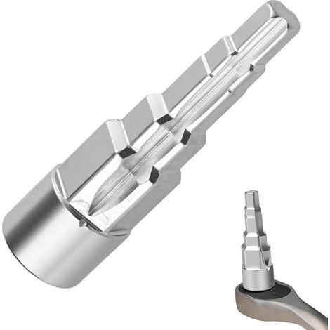 Clé à molette pour radiateur, cliquet multi-usages, clé de montage universelle pour radiateurs de 10 à 21 mm