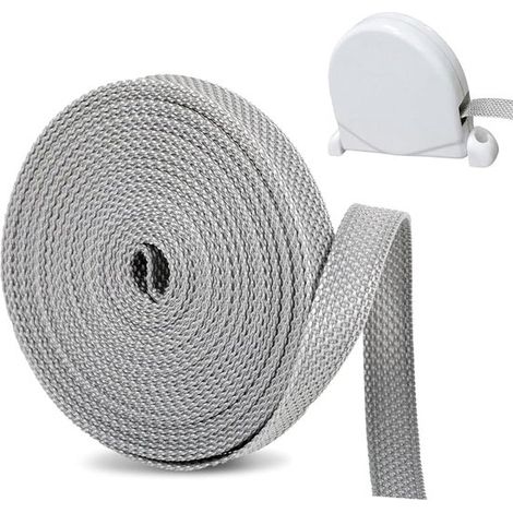 Allecto Plus - Kit de réparation de sangle pour volet roulant 5 mètres - Solide et durable - Convient aux volets roulants, portes et fenêtres - Largeur de sangle de 14 mm. (1/5)