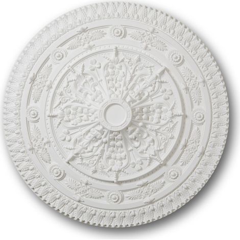 Rosace NMC R25 ARSTYL Noel Marquet Élement décorative design intemporel classique blanc diamètre 96,5 cm