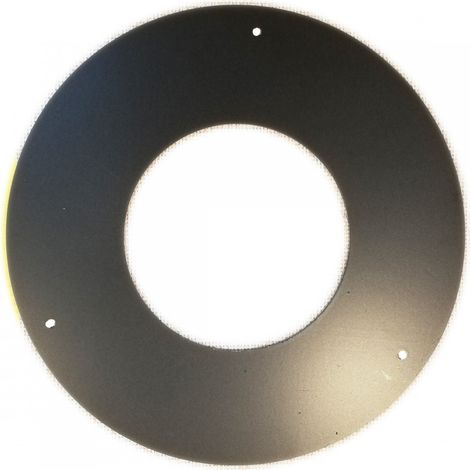 Rosone circolare per stufa a legna, diametro 120mm (1/2)