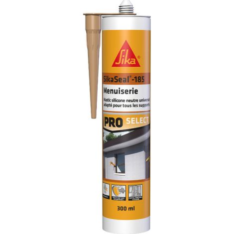 Silikonkitt SIKA Sikaseal-185 Tischlerei - Steinbeige - 300ml