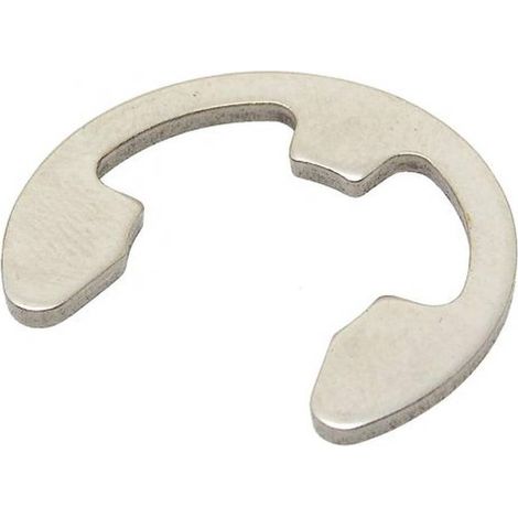 200 Bagues d'Arrêt pour Arbre 4 mm - DIN 6799 - UNI 7434 - Inox A4 - D-Work (1/4)