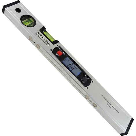 Angle Finder Règle Calibre d'outil Niveau d'esprit 42cm 420mm 16.5 pouces Long Inclinomètre numérique Protactor avec base magnétique (1/5)