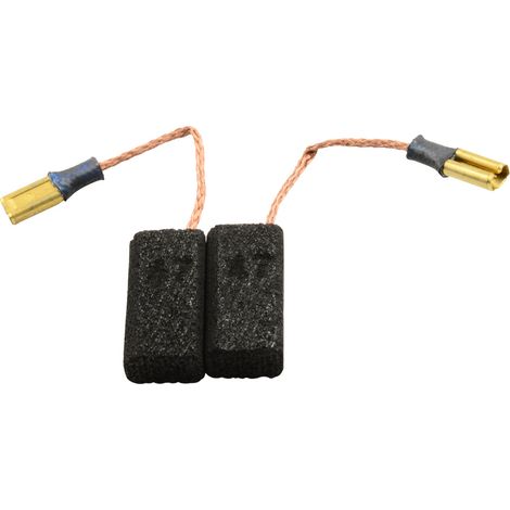 Balais de Charbon pour Hitachi Meuleuse G 13YF - 6,5x9x17mm