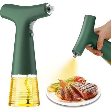 Spray Huile Cuisine, Flacon Pulvérisateur électrique,Vaporisateur Huile d\\'Olive Spray de Cuisson Pour Salade, Arrosoir électrique 240ml (1/5)