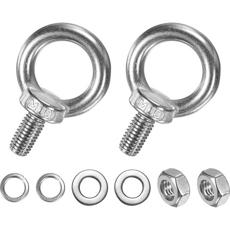 2-Sets Anneau A Vis Longueur 0.71 Inch Pour Suspension/Fixation (1/5)