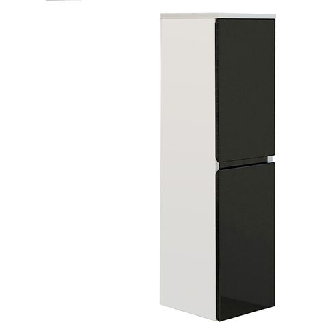 Badschrank AIGER schwarz Badmöbel Hängeschrank Bad Schrank (1/2)