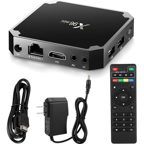 Boîtier TV intelligent WiFi synchronisation vidéo 2 Go RAM/16 Go ROM pour DLNA - Prise US