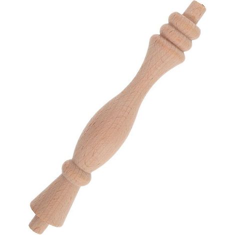 Balustres d'escalier en bois pour rampes d'escalier, non peints, lot de barreaux de porche (1/5)
