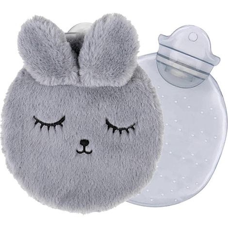 Weiche und kuschelige Wärmflasche für Kinder, ideal zum Warmhalten von Händen, Füßen und Körper.