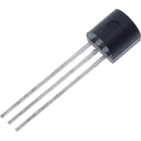 5pcs Capteurs température DS18B20 - Plage 55°C à +125°C Résolution 12 bits - Projets Arduino - Format TO92