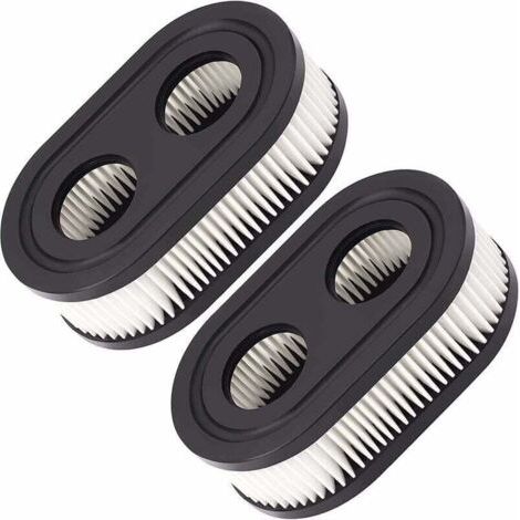 Satz mit 2 Luftfiltern 593260 798452 334404 für Rasenmäher, Ersatzfilter für Motoren der Serien 550E, 500EX, 550EX, 625 und 575EX, Rasenmäherzubehör