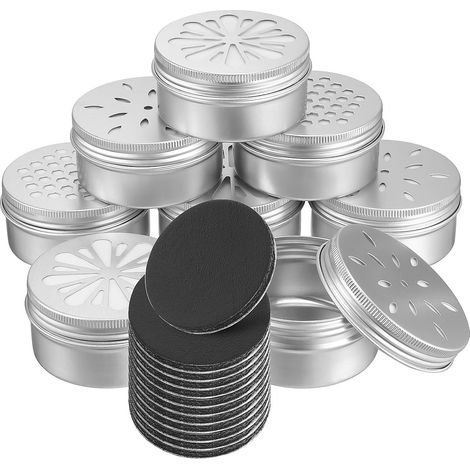Boîtes Métalliques Parfumées pour Entraînement Olfactif de Chiens avec Couvercles Magnétiques, Aluminium Solide et Utilisation Pratique pour Dressage des Chiens (1/5)