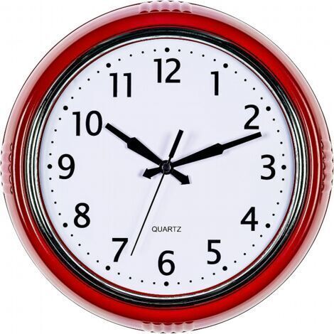 Horloge murale minimaliste avec cadran en aluminium, usage domestique silencieux (1/3)