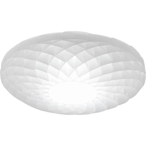 Applique Moderna Dalia Polilux ® Bianco 1 Luce Led Integrato 20W 3000K (1/2)