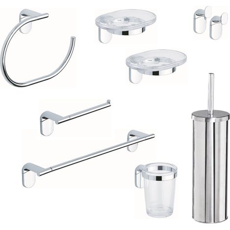 Ensemble complet d'accessoires de salle de bains
