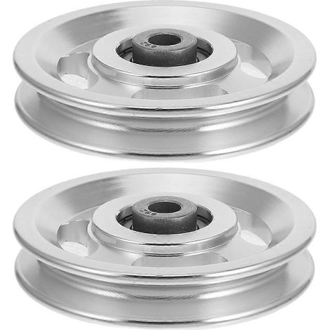 Système de poulies d'entraînement, poulies à roulements en alliage d'aluminium, 8 pièces - Multifonctionnel et flexible (1/5)