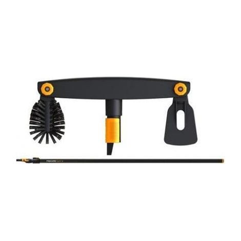 Fiskars QuikFit Teleskopische Dachrinnenbürste 4m