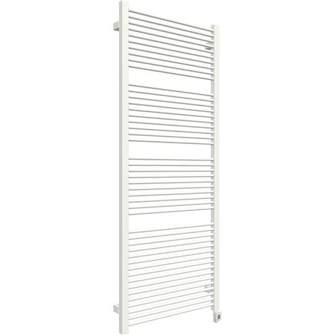 Elektrischer Handtuchheizkörper - Weiß - Höhe 735mm Breite 530mm - 400 Watt - MIK735/530E8B