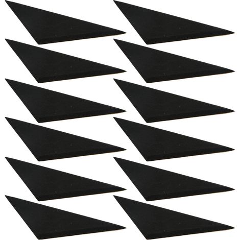 Lot de 12 panneaux acoustiques en mousse alvéolée, isolation phonique insonorisante pour studio maison, kit réduction d'écho et bruit. (1/5)