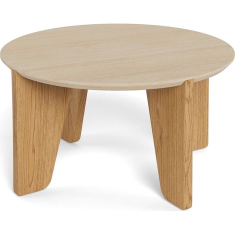 Mesa de centro Norsica 892 , 45x0x0cm, Diámetro: 80, MDF, Redonda (1/5)