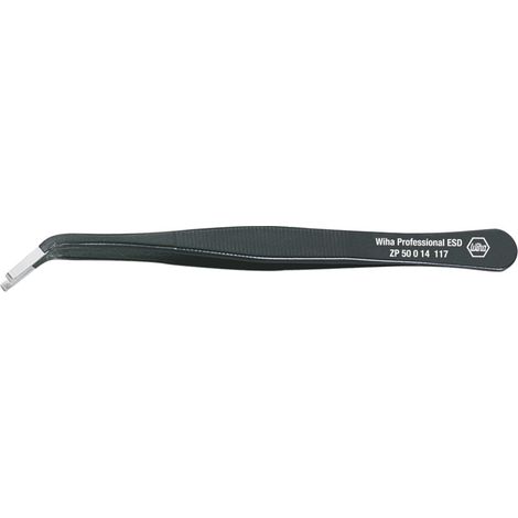 Wiha SMD-Pinzette Professional ESD Typ 59 117 mm (32344)