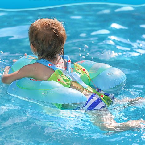 YMYNY Baby Swim Ring Baby Swimming Ring Child Pool Float with Removable Floating Ball New Upgrade Baby Swim Ring 12-36 Months 16-30 lbs